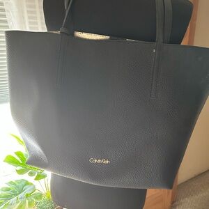Calvin Klein Elegant Black Tote